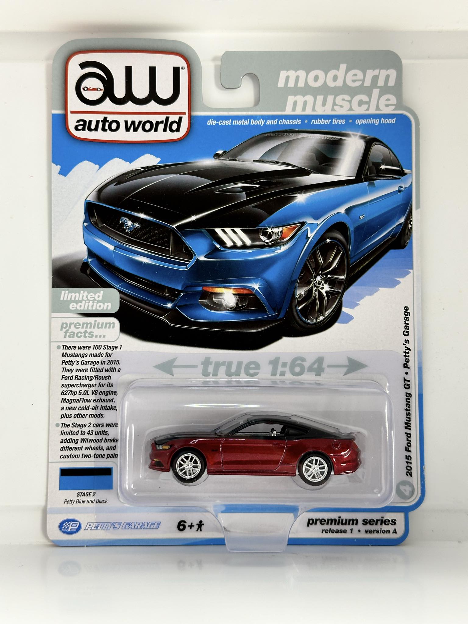 2015 Ford Mustang GT Petty's Garage - Ultra Red - Chase · Distribution ...