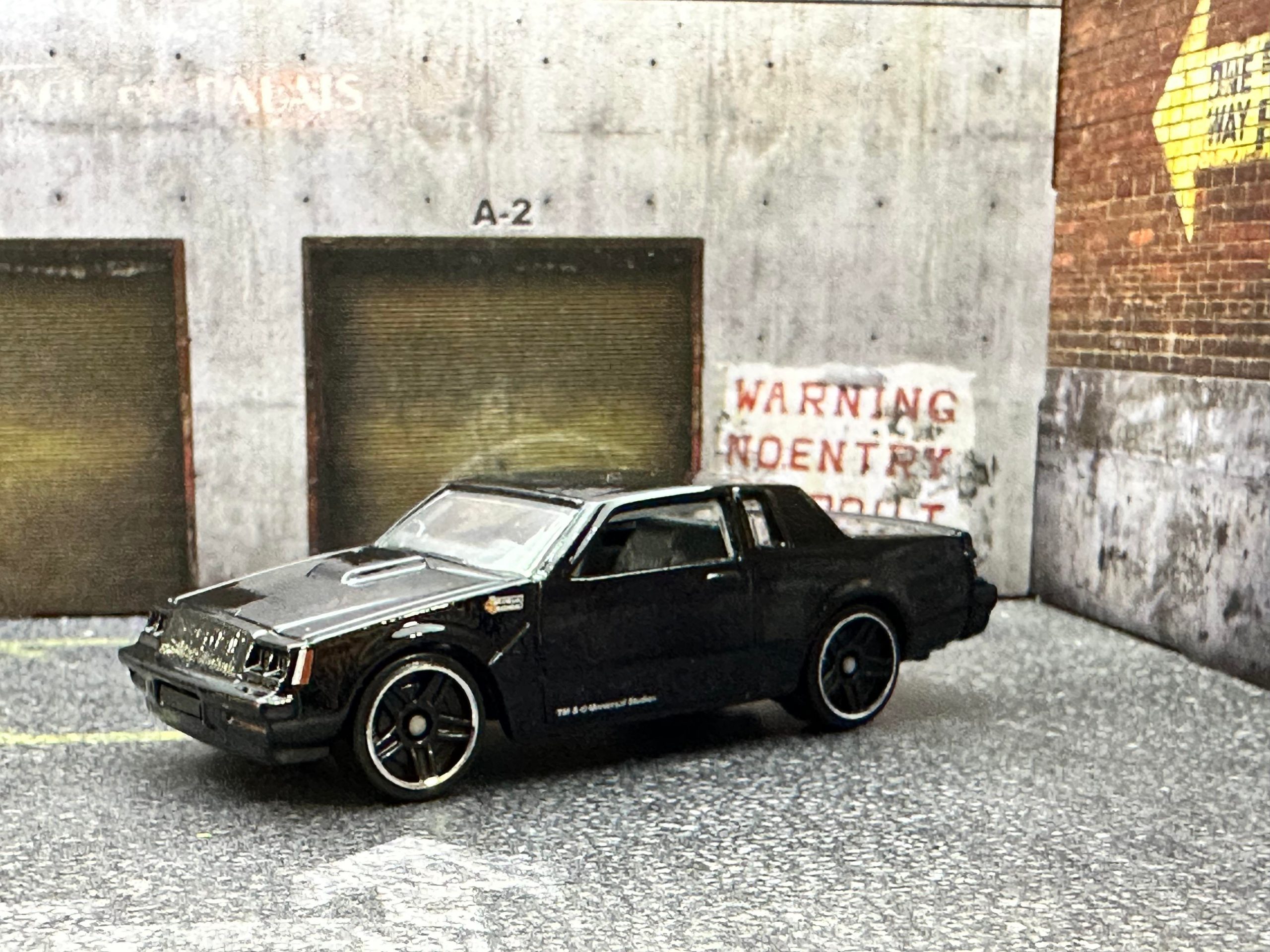 DOM'S BUICK GRAND NATIONAL FAST & FURIOUS BLACK 1:32 Jada Toys Movie