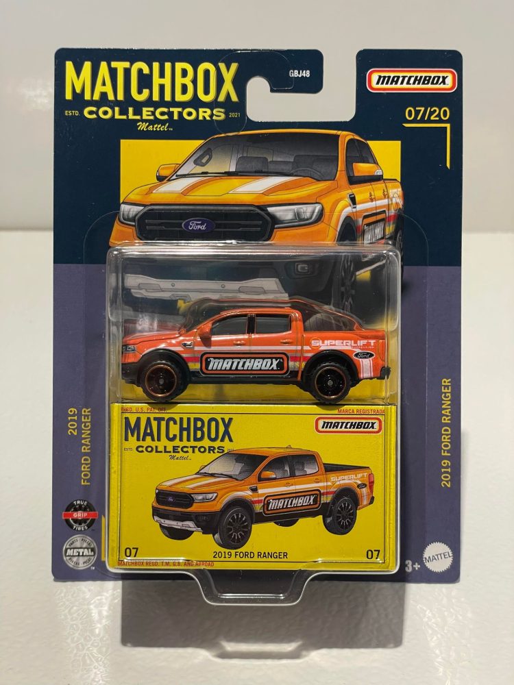 Ford Ranger Mathcbox 2019 Ford Ranger - Matchbox Collectors · Distribution Diecast64