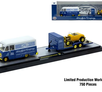 1932 Ford Roadster & 1948 Ford Panel Truck Chase