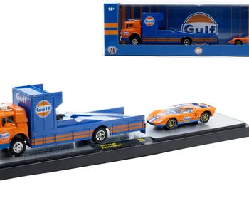 1966 Ford GT MK2 & 1970 Ford F-950 ( Gulf )