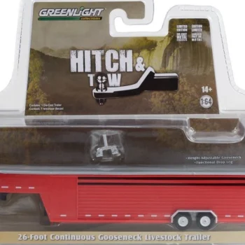 26-Foot Continuous Gooseneck Livestock Trailer