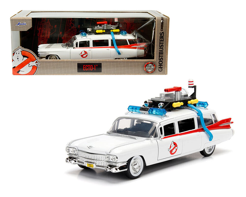 ミニカー GHOSTBUSTERS ECTO-1 1:21  DIE CAST L ERTL Joyride Ghostbusters ECTO 1 1:21 Diecast | eBay