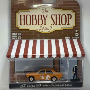 1970 Datsun 510 with Race Car Driver