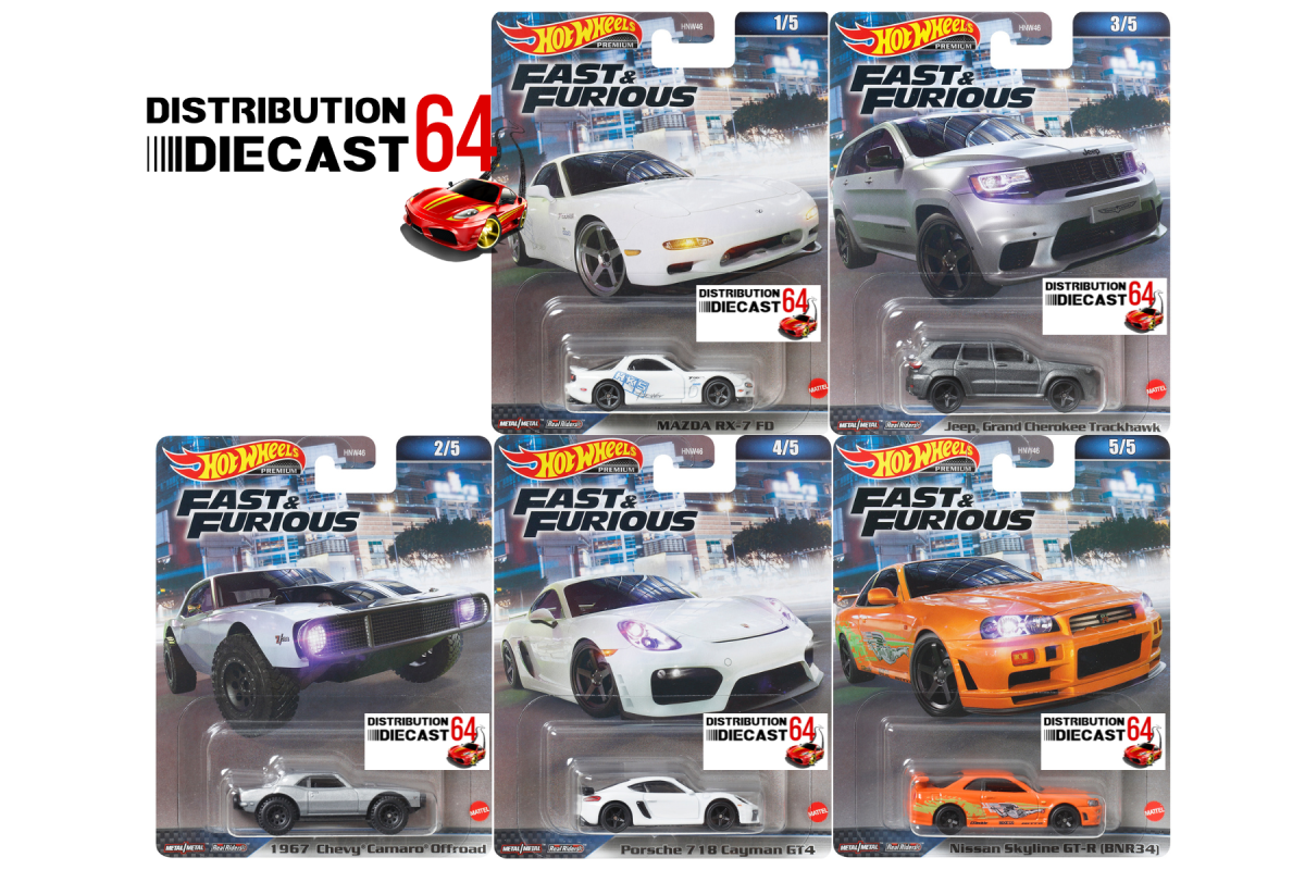Hot wheels fast and furious serie - Collection