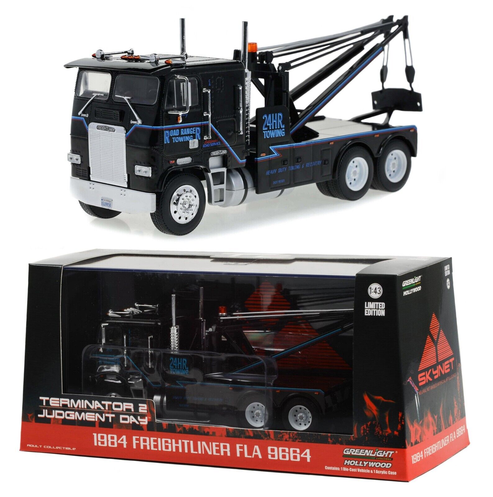Set MOC Freightliner FLA 9664 Terminator 2 – 2533 Pièces – Compatible Lego – ZITIANYOUBUILD
