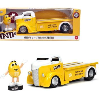Yellow & 1947 Ford COE Flatbed - M&M's