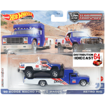 '80 Dodge Power Wagon & Retro Rig - Team Transport