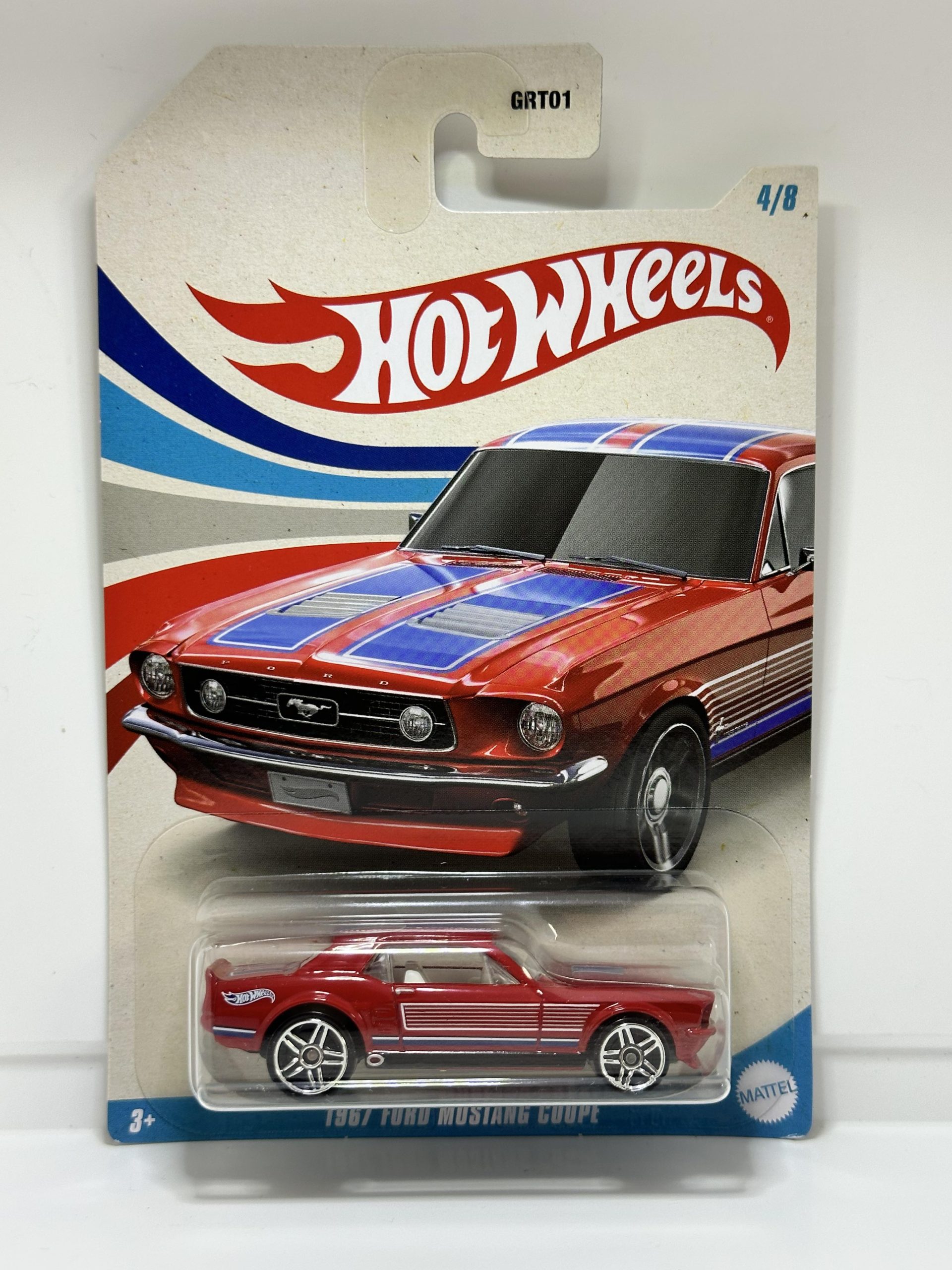 Modellino Ford Mustang Coupé 1967 1/18 Greenlight 13641 Colore Beige, Pressofuso, Nuovo - Foto 4
