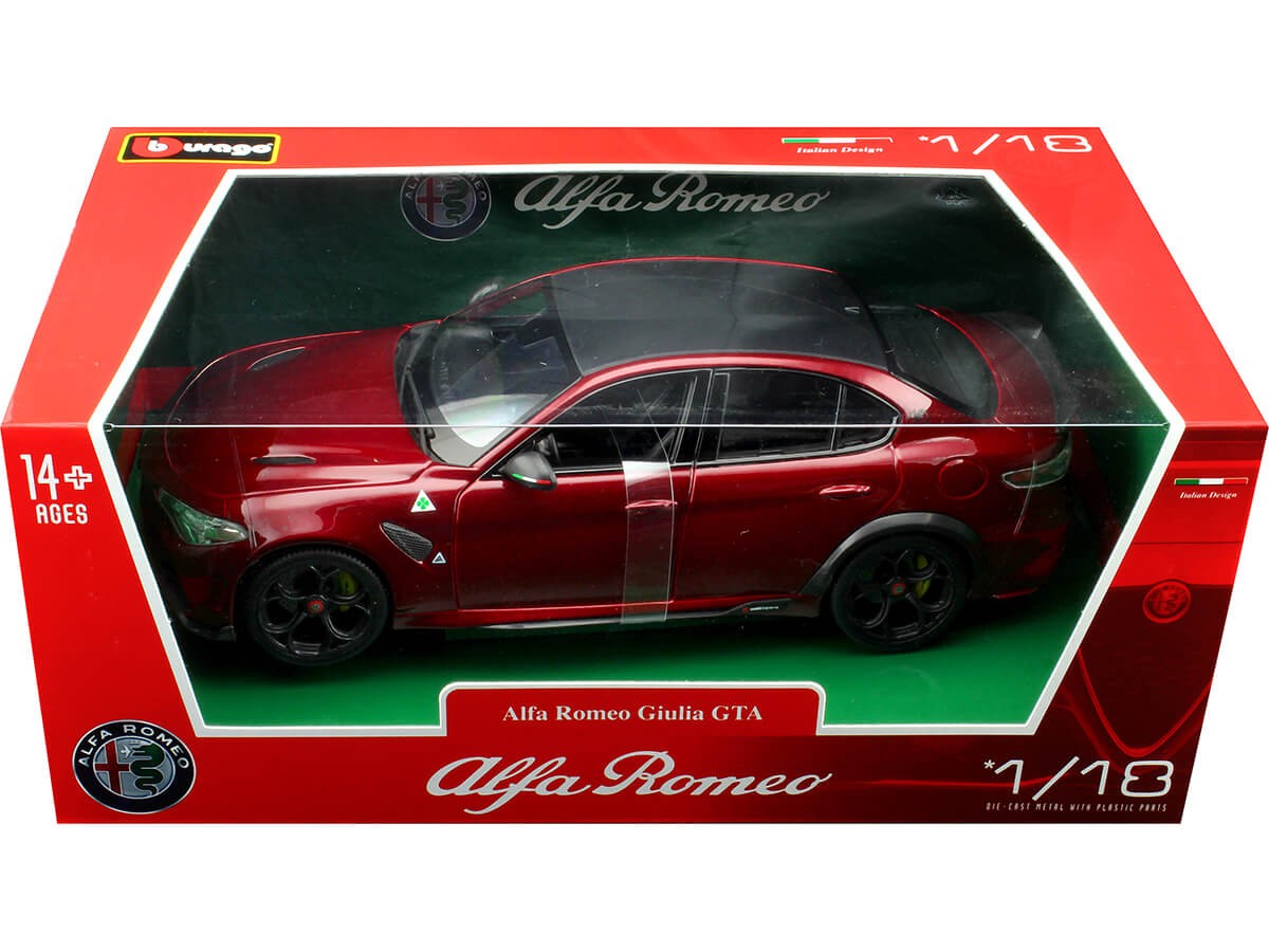Alfa Romeo Giulia GTA M Rosso - Solido 1:18 /Modellauto/ S1806901 in Baden-Württemberg