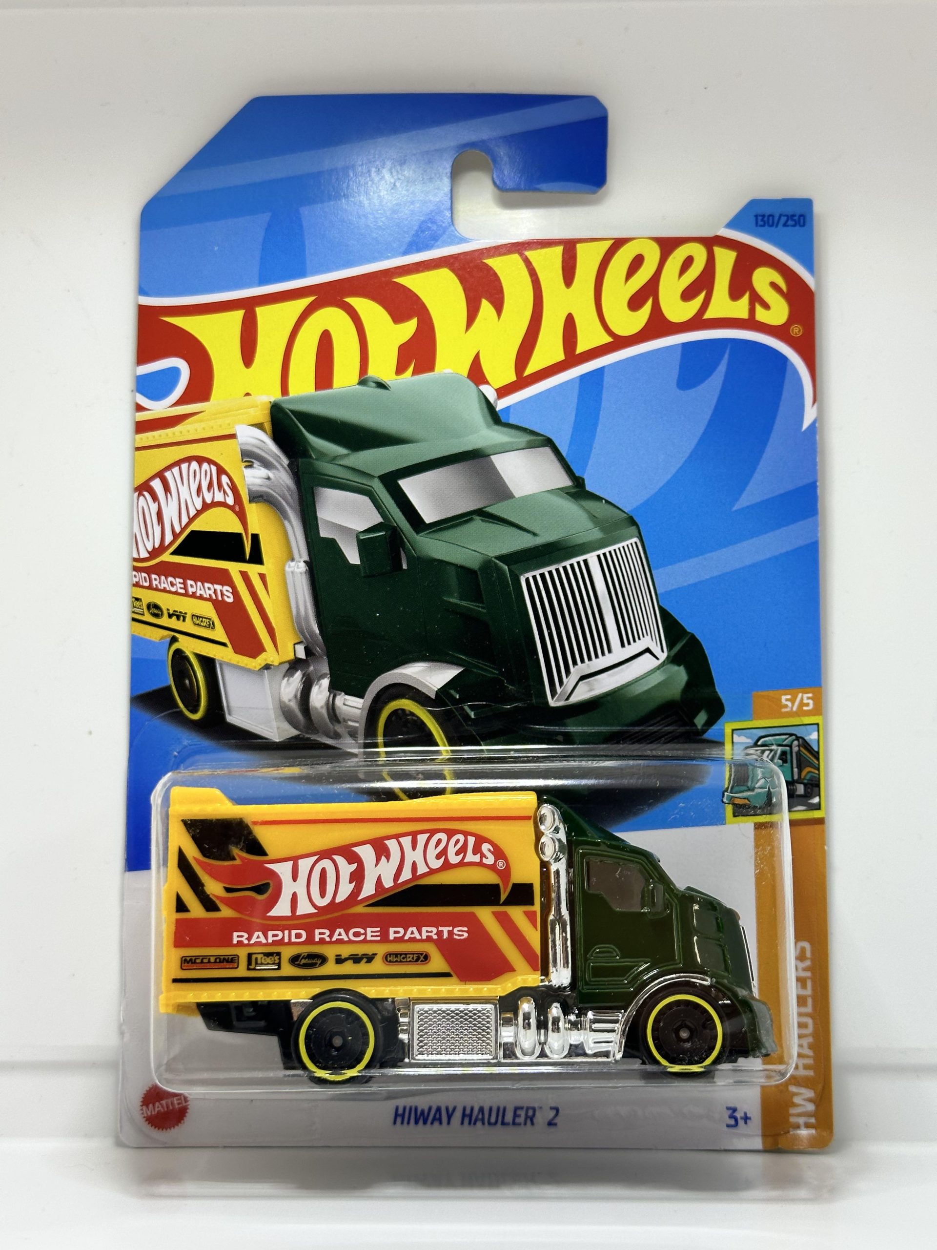 Hot Wheels 2012 Hiway Hauler 2 Truck – Satin Gold, 1:64 Scale Die-Cast, New Models 45 Collectible - View #8