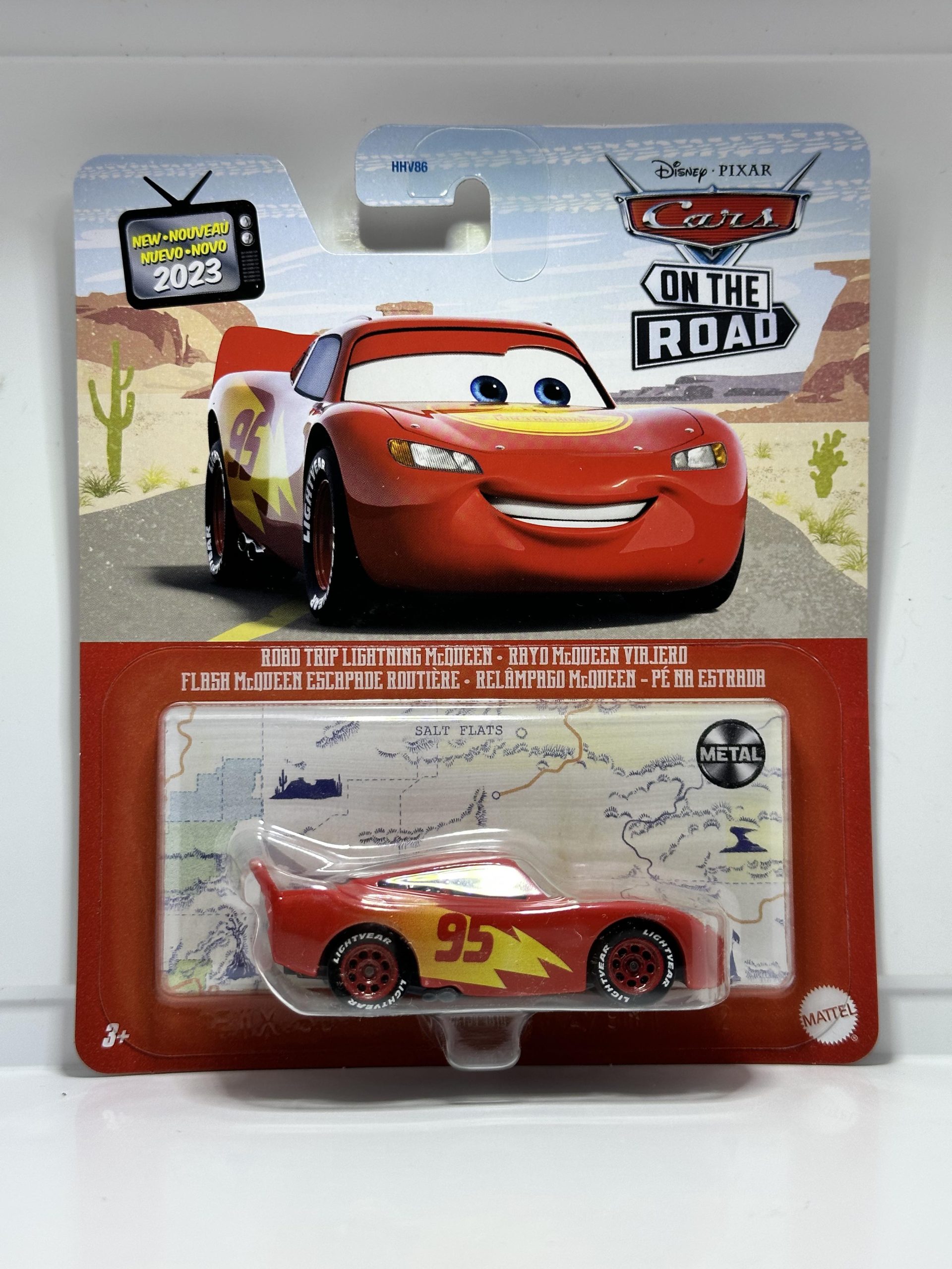 Road Trip Lightning McQueen - Disney Pixar Cars · Distribution Diecast64