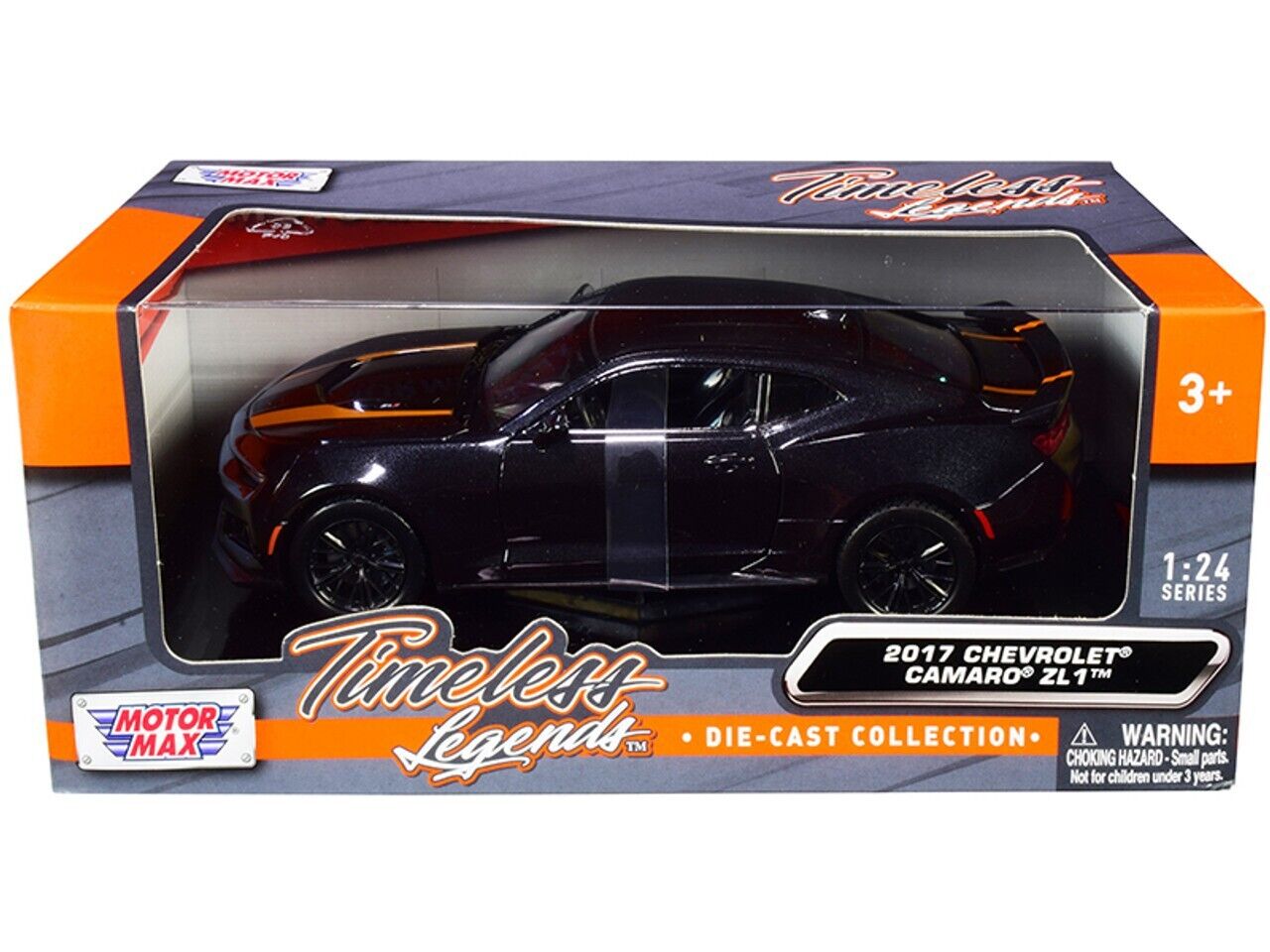 5 Kinsmart 2017 Chevrolet Camaro ZL1 Police Diecast Model