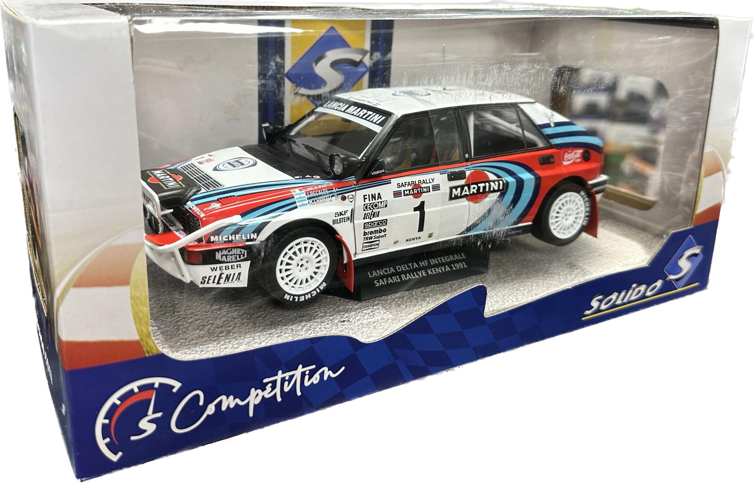 Modèle Réduit 1:43 Lancia Delta Integrale 16V Safari 1991 - Marque DeAgostini - Métal - Neuf En Boîte
