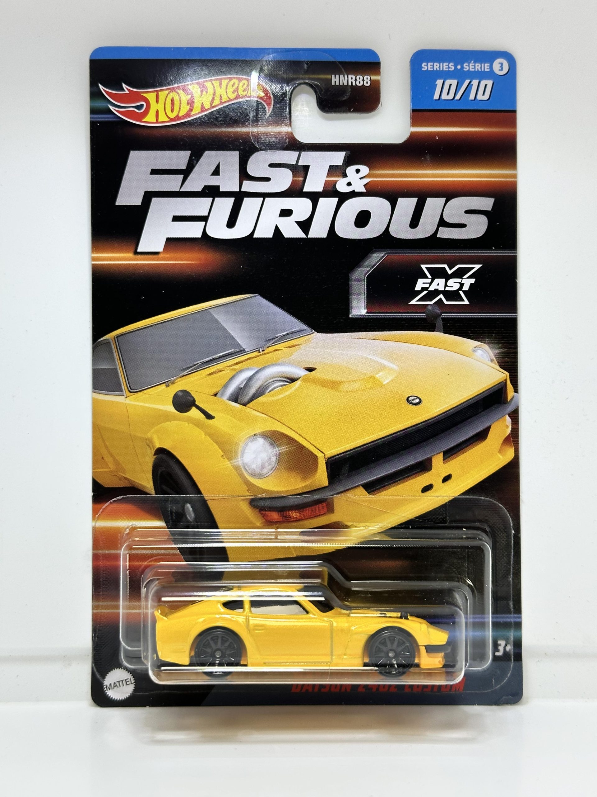Hot Wheels FAST AND FURIOUS Racing Course Auto HONDA CIVIC EG - Modellino Die Cast Scala 1:64 - lunghezza 7cm - JBY39