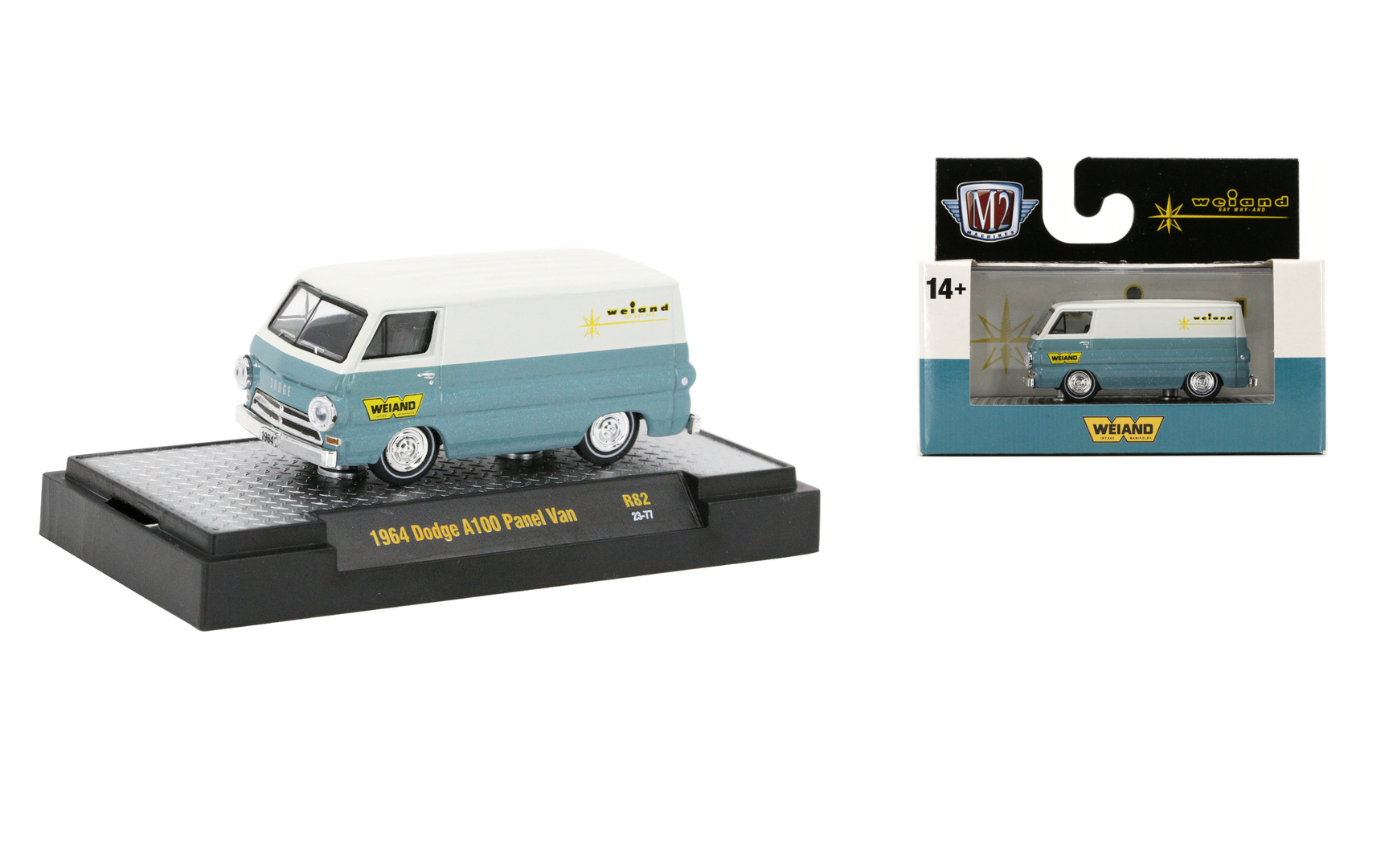 1964-dodge-a100-panel-van-weiand-distribution-diecast64