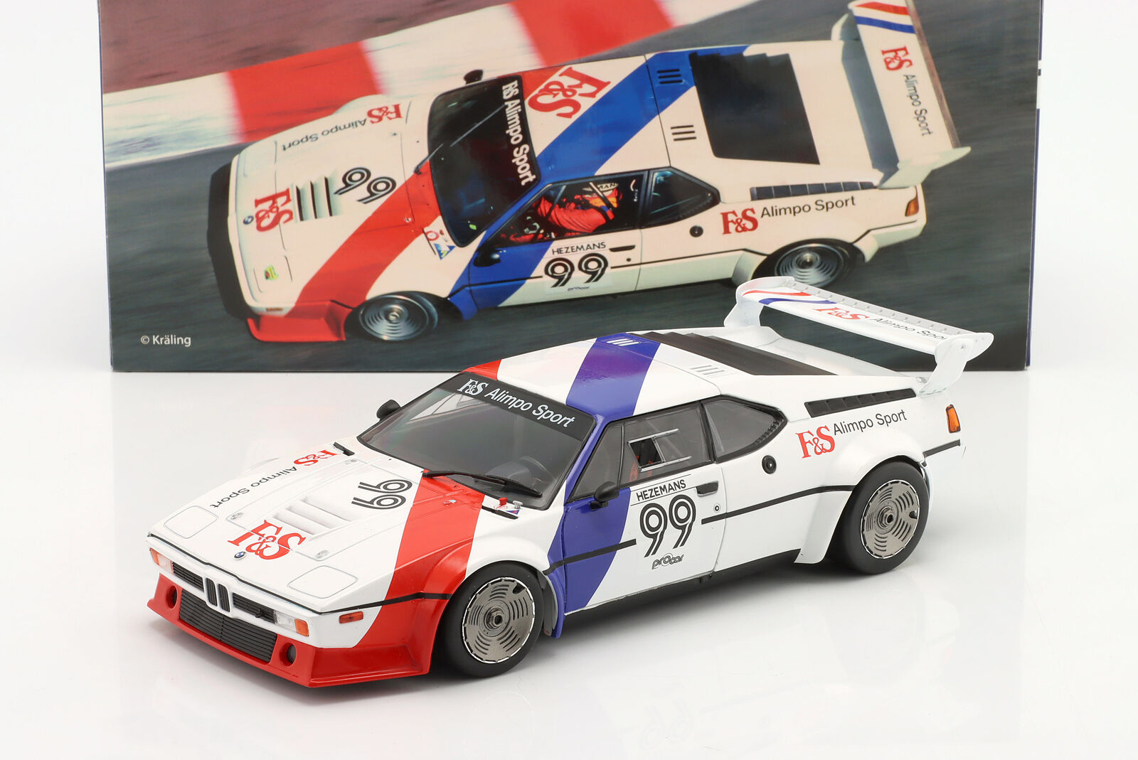 BMW M1 Procar 1979 - Minichamps 1/18 - Collection Miniature Métal
