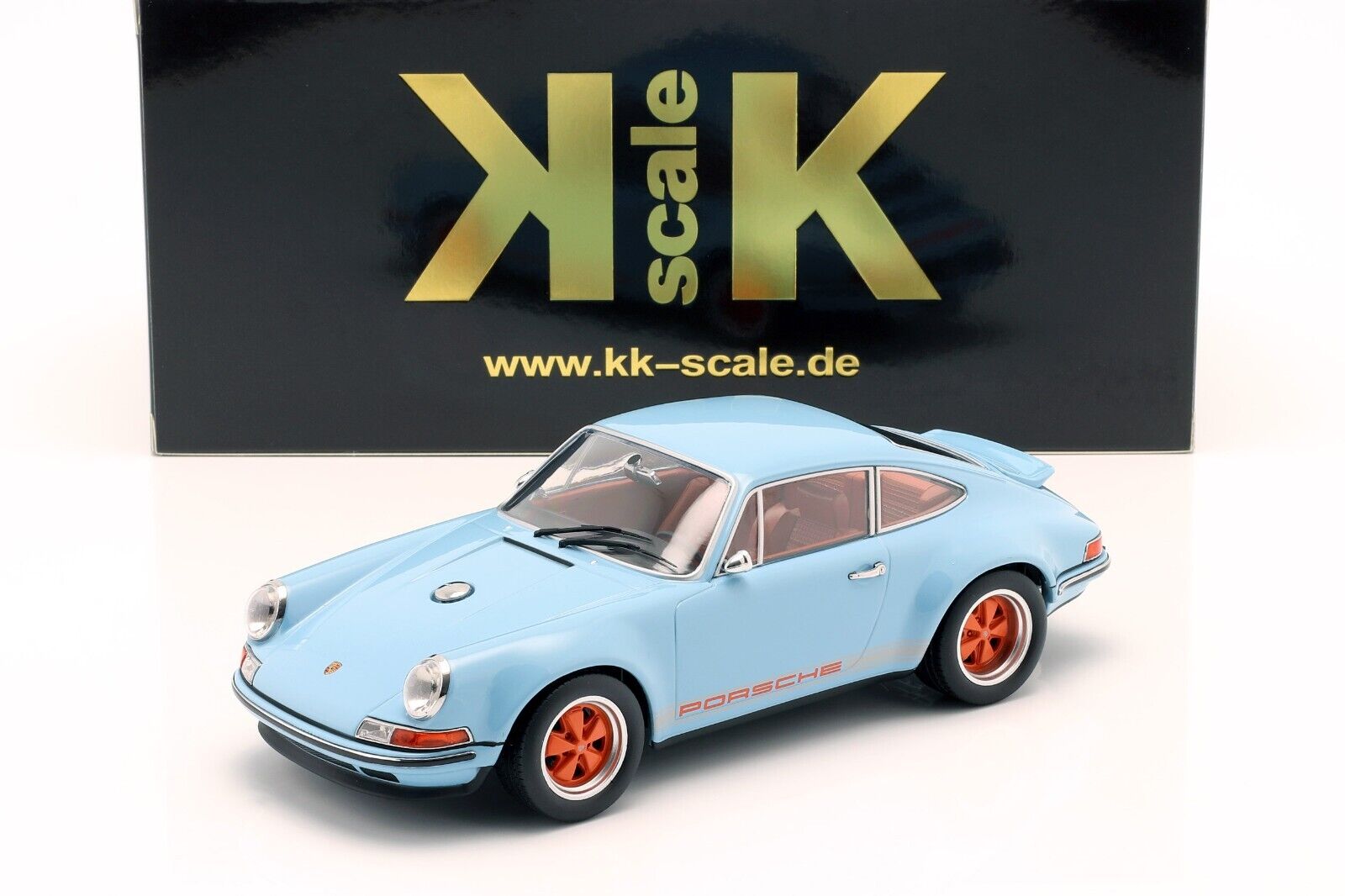 PORSCHE SINGER 911 COUPE BLEU TURQUOISE
