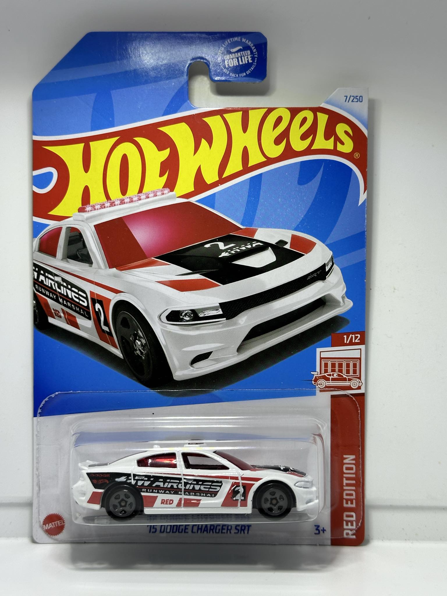 Voiture Miniature Hot Wheels Dodge Charger SRT 2015 - Échelle 1/64, Métal, Boîte Fermée, Neuve