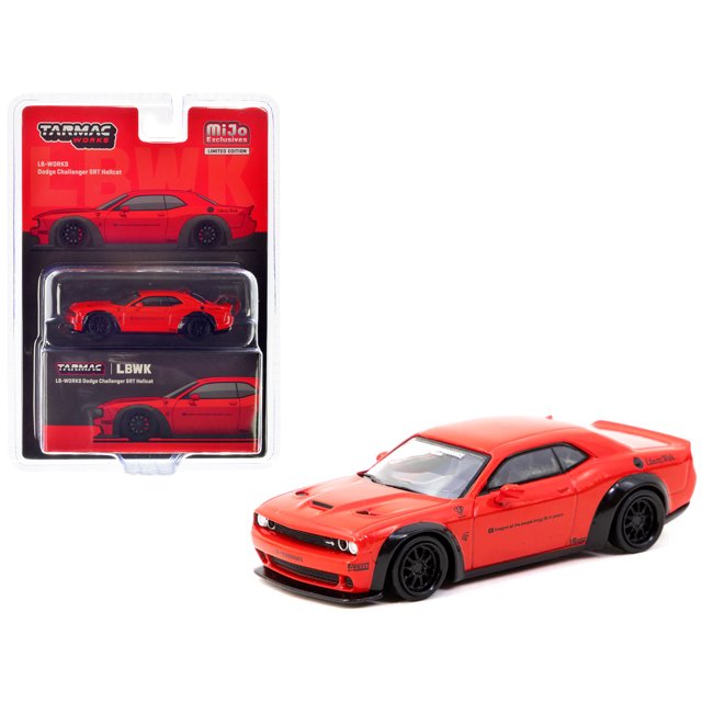 LB-Works Dodge Challenger SRT Hellcat · Distribution Diecast64
