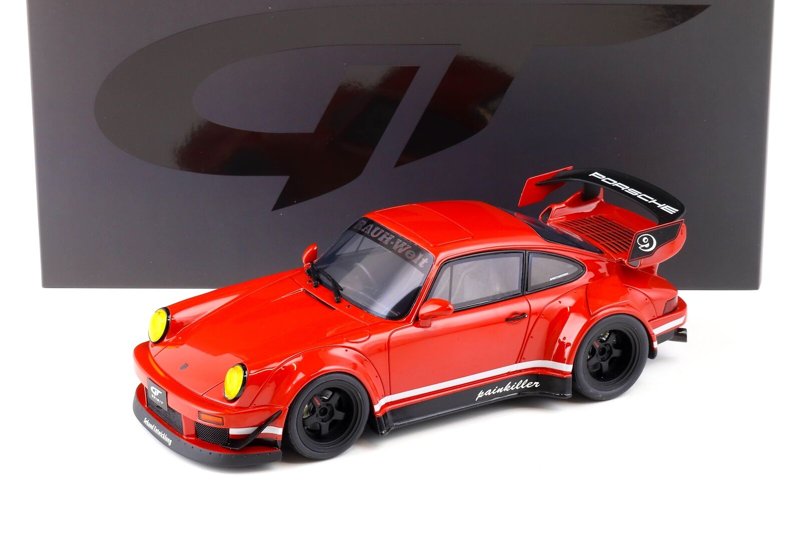 Porsche 911 RWB Rauh-Welt Body Kit Painkiller · Distribution Diecast64