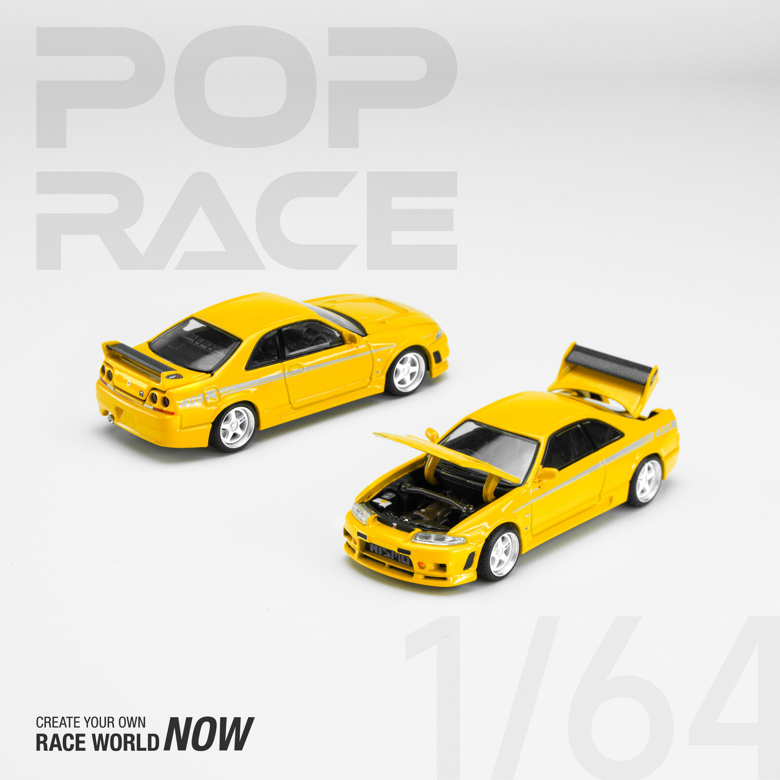 Miniature Voiture EBBRO Nissan GTR R33 Nismo 400R échelle 1/43