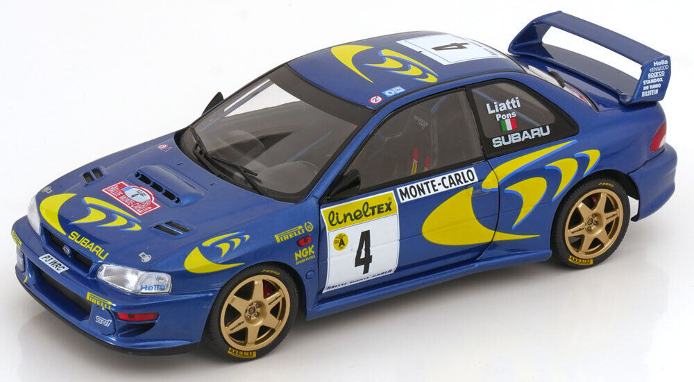 Décalcomanies 1/32 Subaru Impreza Rallye Monte-Carlo 1997 - Ref 0016, WRC, Par Rallye Miniature