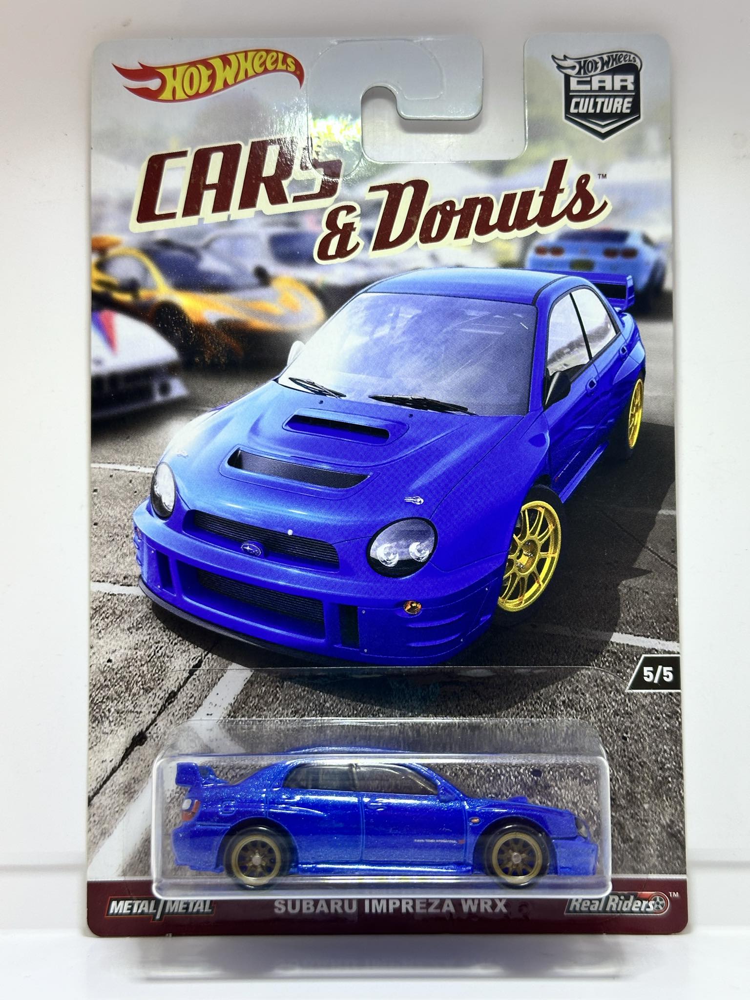 Hot Wheels 2007 Track Stars 1:64 Scale Black & Green Subaru Impreza Die-Cast Car #110 - View #5