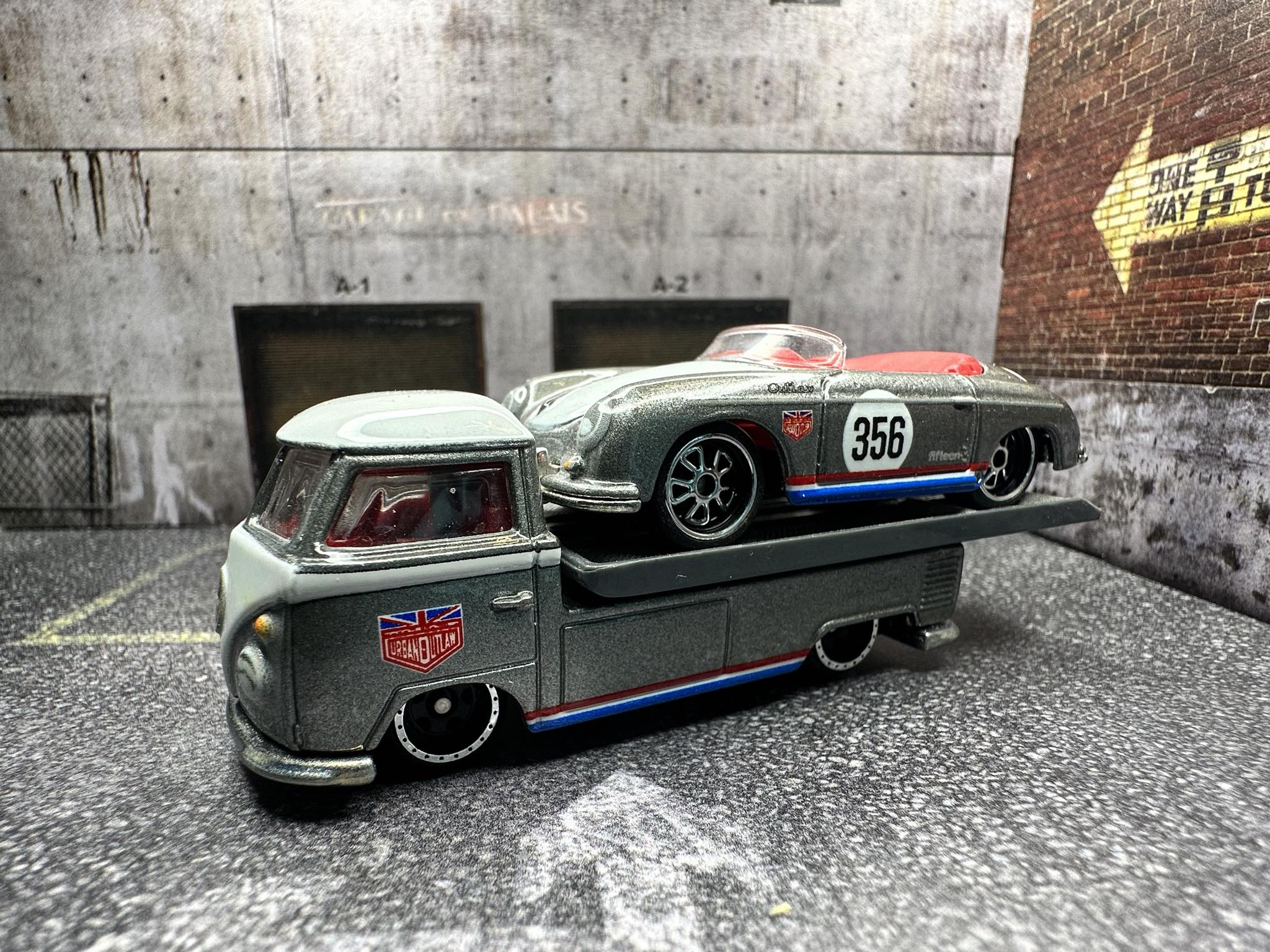 Hot wheels team transport n°1 Porsche 356 - Collection