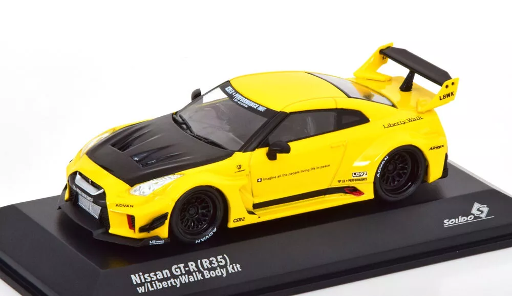 Nissan GT-R ( R35 ) LBWK · Distribution Diecast64
