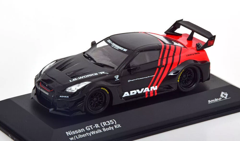 Nissan GT-R ( R35 ) LBWK · Distribution Diecast64