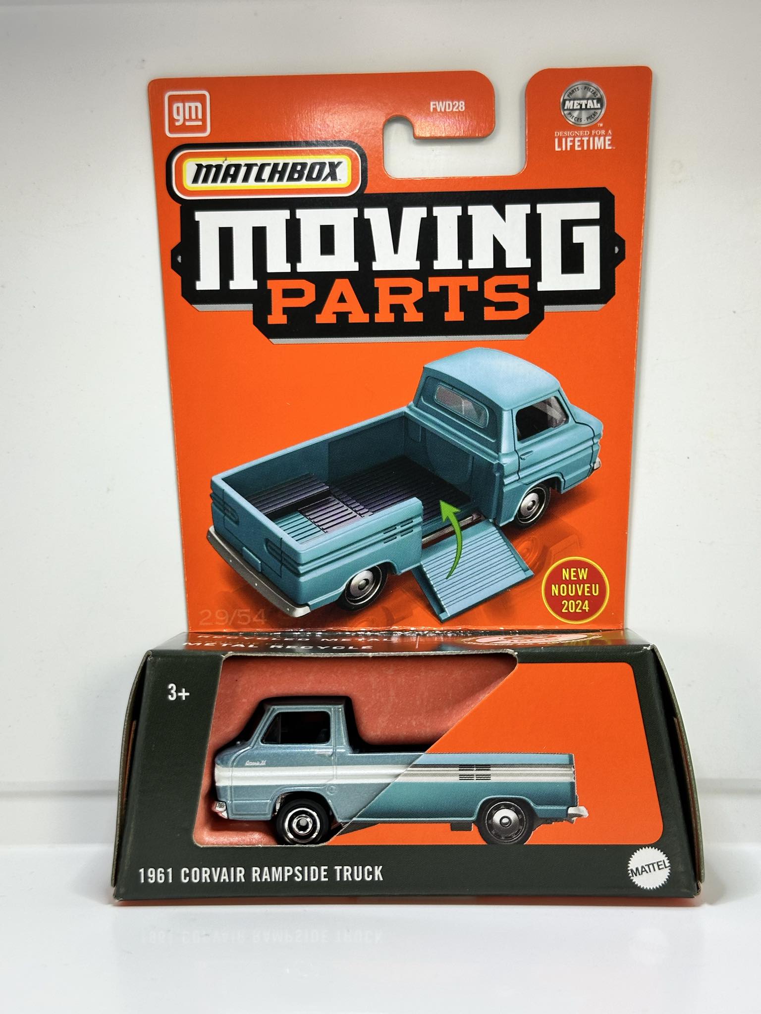 1961 Corvair Rampside - Moving Parts · Distribution Diecast64