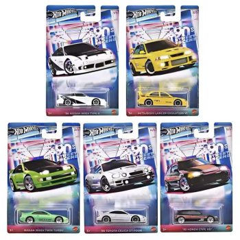 90's Street Scene – Hot Wheels Serie Complete