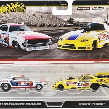 '72 Plymouth Cuda FC - Rob N' Pinks ( Toyota Supra )- 2 Pack