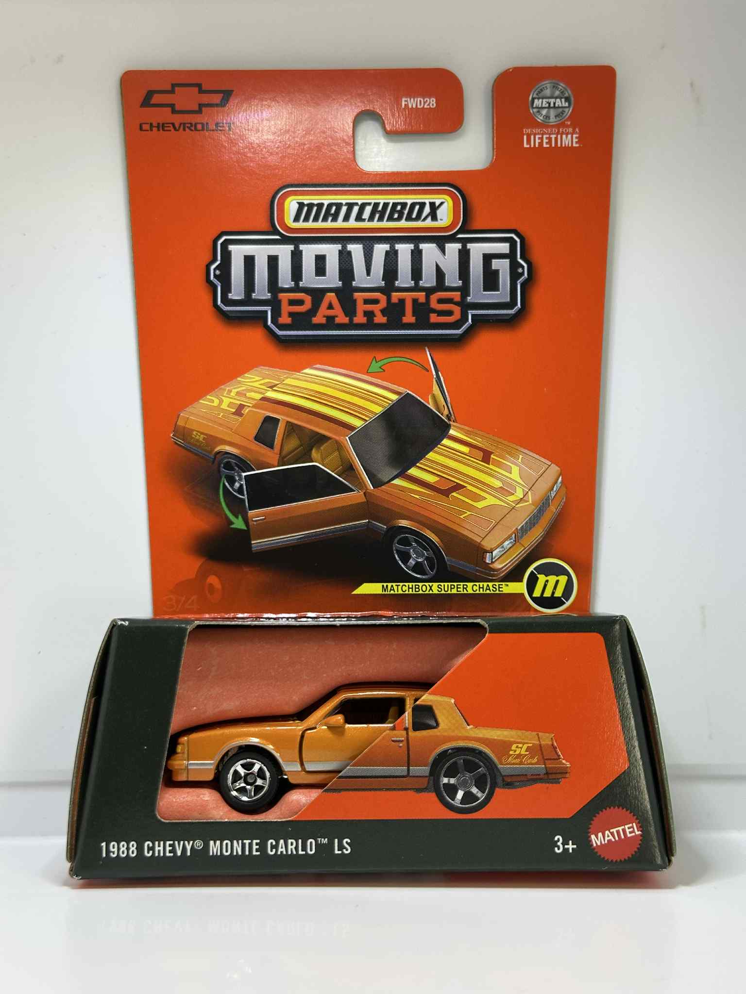 Matchbox - Chevrolet Monte Carlo LS 1988 #21 - Matchbox Collectors - É