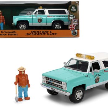 1980 Chevrolet Blazer with Smokey Bear Figure - Smokey Bear