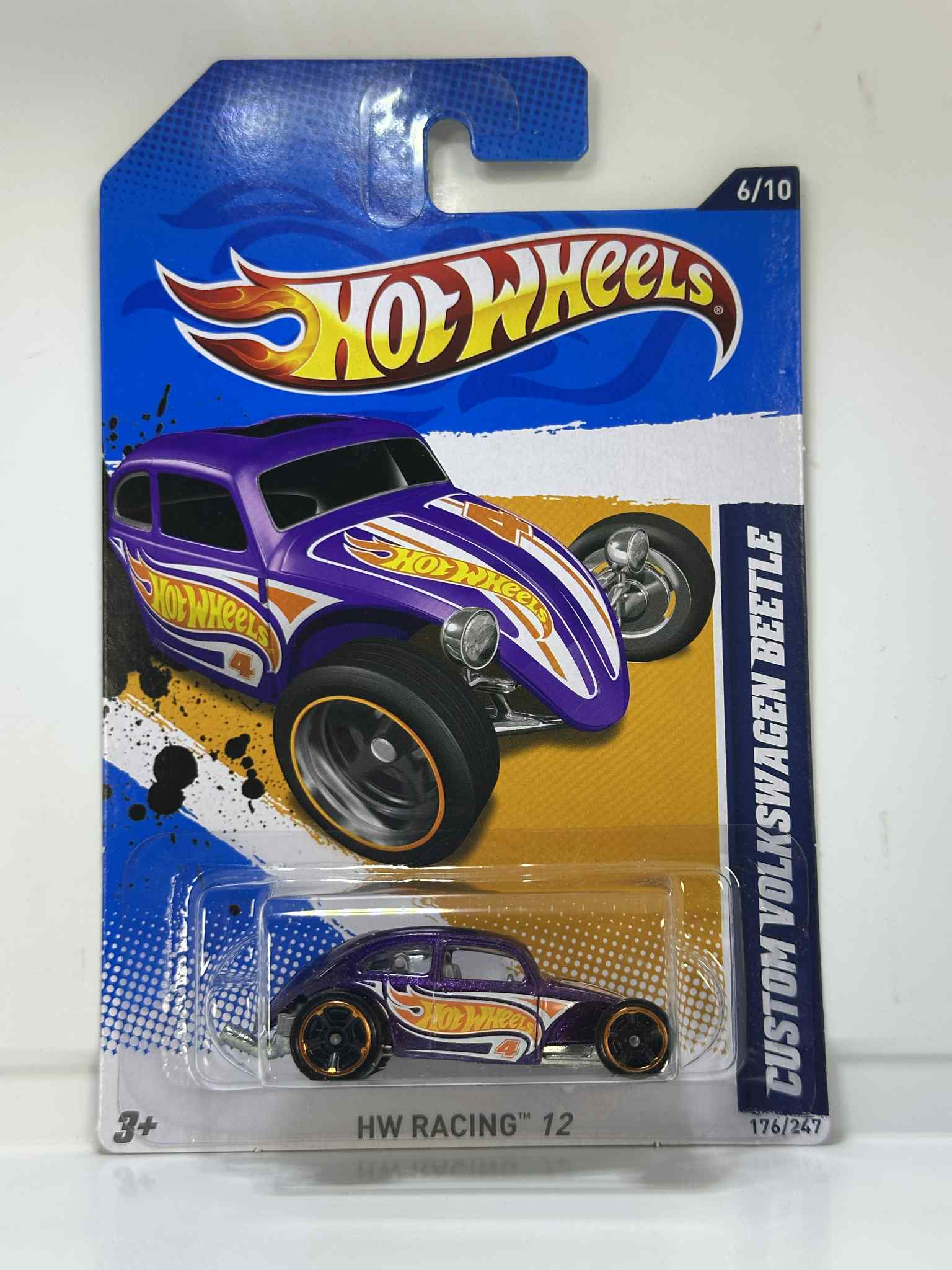 Hot Wheels Larry's Garage Custom Volkswagen Beetle | 5/39 Orange