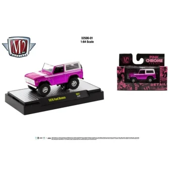 1976 Ford Bronco - Pink Chromes