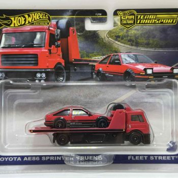 Toyota AE86 Sprinter Trueno & Fleet Street - Team Transport