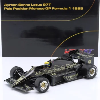 Ayrton Senna Lotus 97T #12 Monaco GP Formule 1 1985