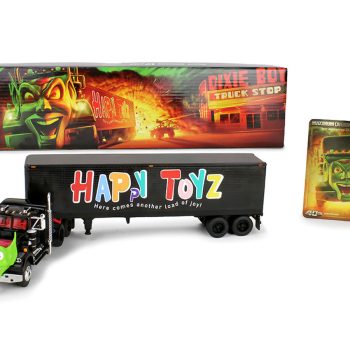 Western Star with Green Goblin Head & 40 Vintage Trailer - Happy Toys - Maximum Overdrive 40th - DCP