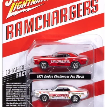 1971 Dodge Challenger Pro Stock & 1970 Plymouth Cuda Super Stock - Ramchargers - 2 Pack